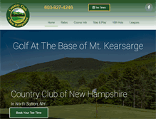 Tablet Screenshot of countryclubofnh.com